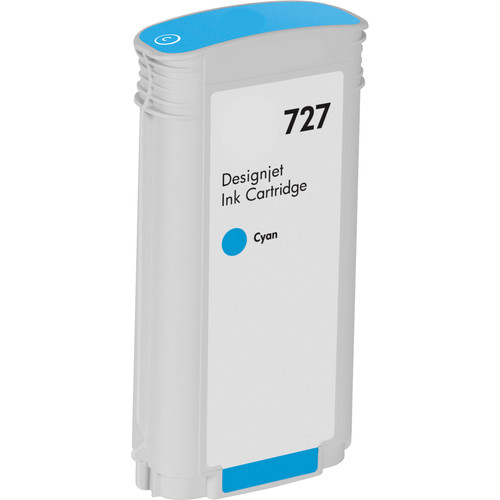 HP 727 Cyan Compatible Ink Cartridge, 130-ml (B3P19A)